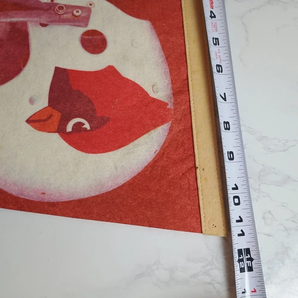 Vintage 1970s St Louis Cardinals NFL Football Felt Pennant White Helmet Logo 30